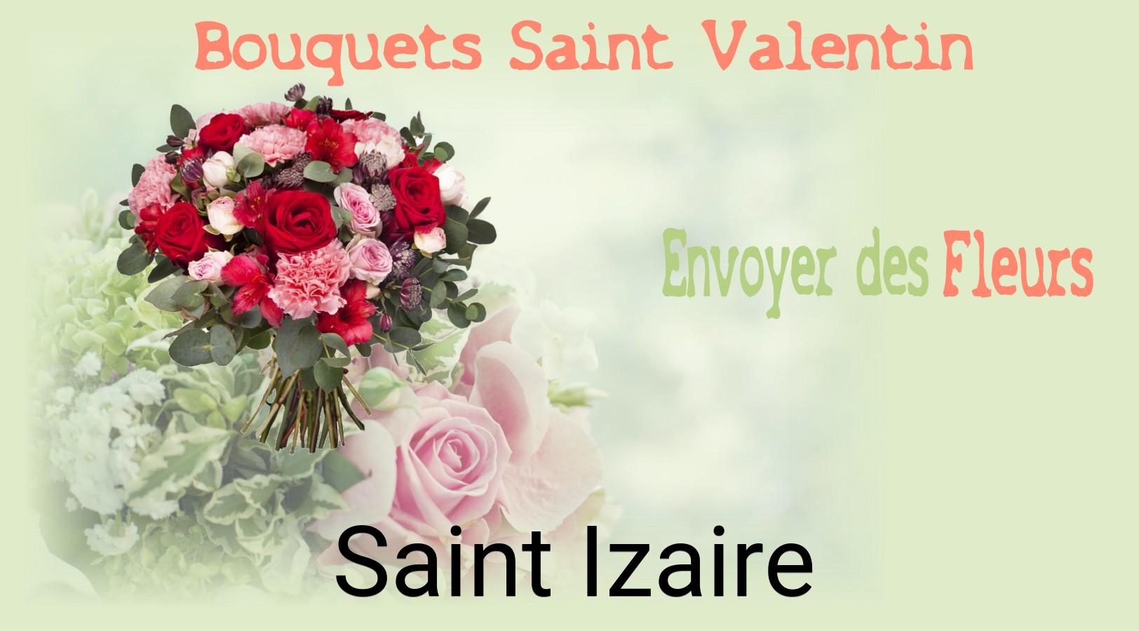 Roses de Saint-Valentin livrées à Saint-Izaire